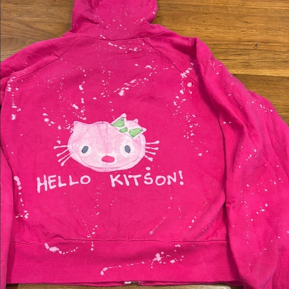 kitson Tops - Hello Kitty Pink Kitson Hoodie